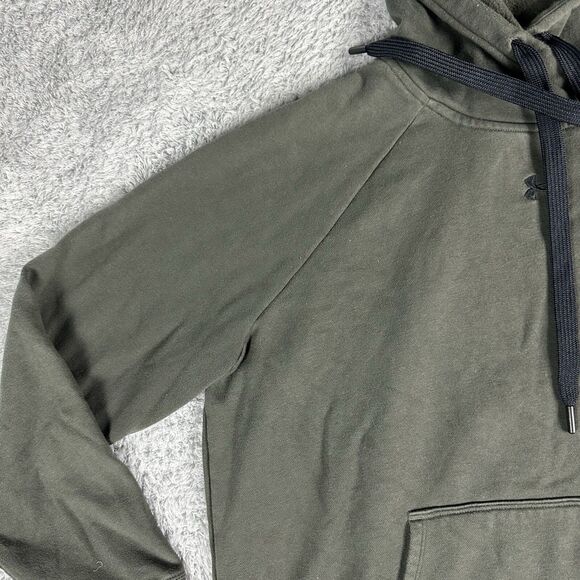 Under Armour Women's Athletic Hoodie L Dark Grey Workout Layering Running - Picture 7 of 16